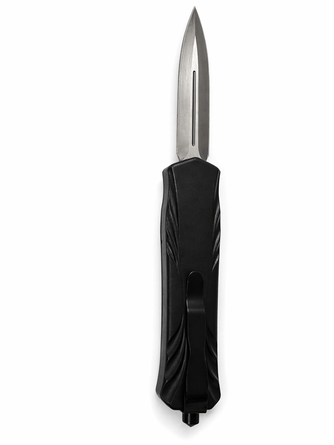 Automatisches Messer Black Airsoft Venom OTF mit ausfahrbarer Klinge