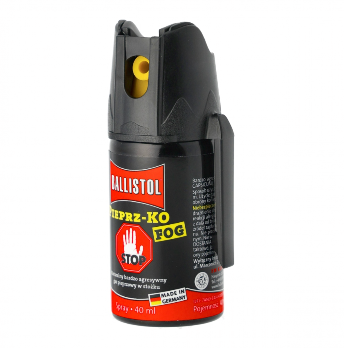 Pfefferspray Ballistol Pfeffer-KO Fog 40ml - Nebel