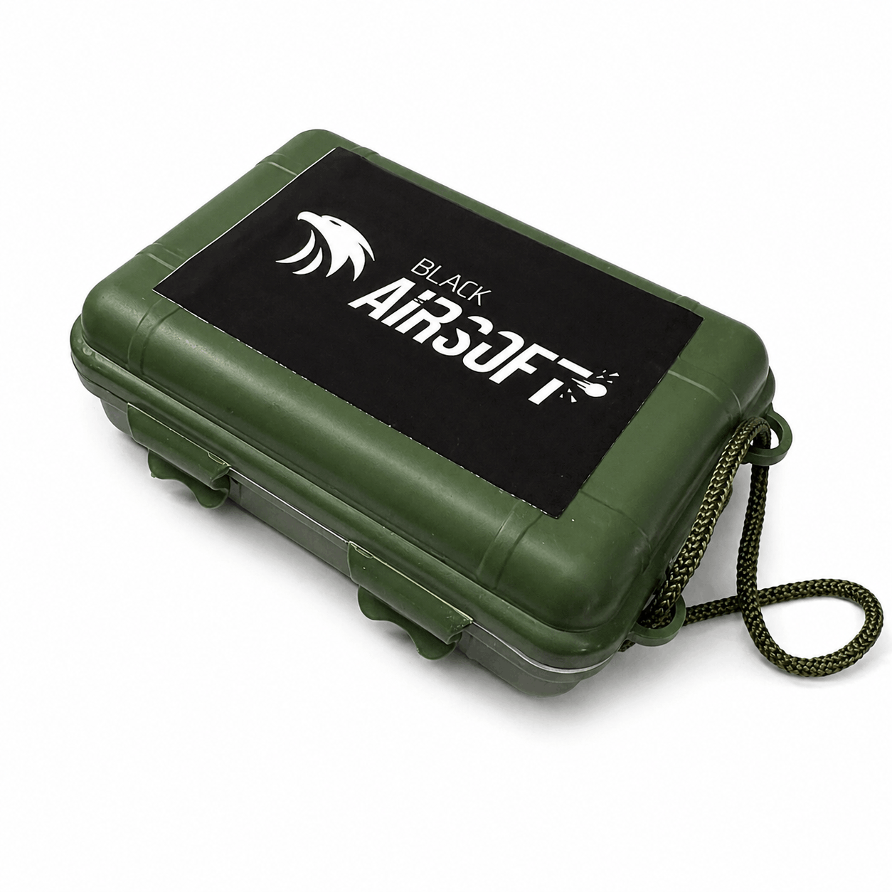 Mini-Taschenlampe Black Airsoft CREE mit wiederaufladbarem Akku und Ladegerät