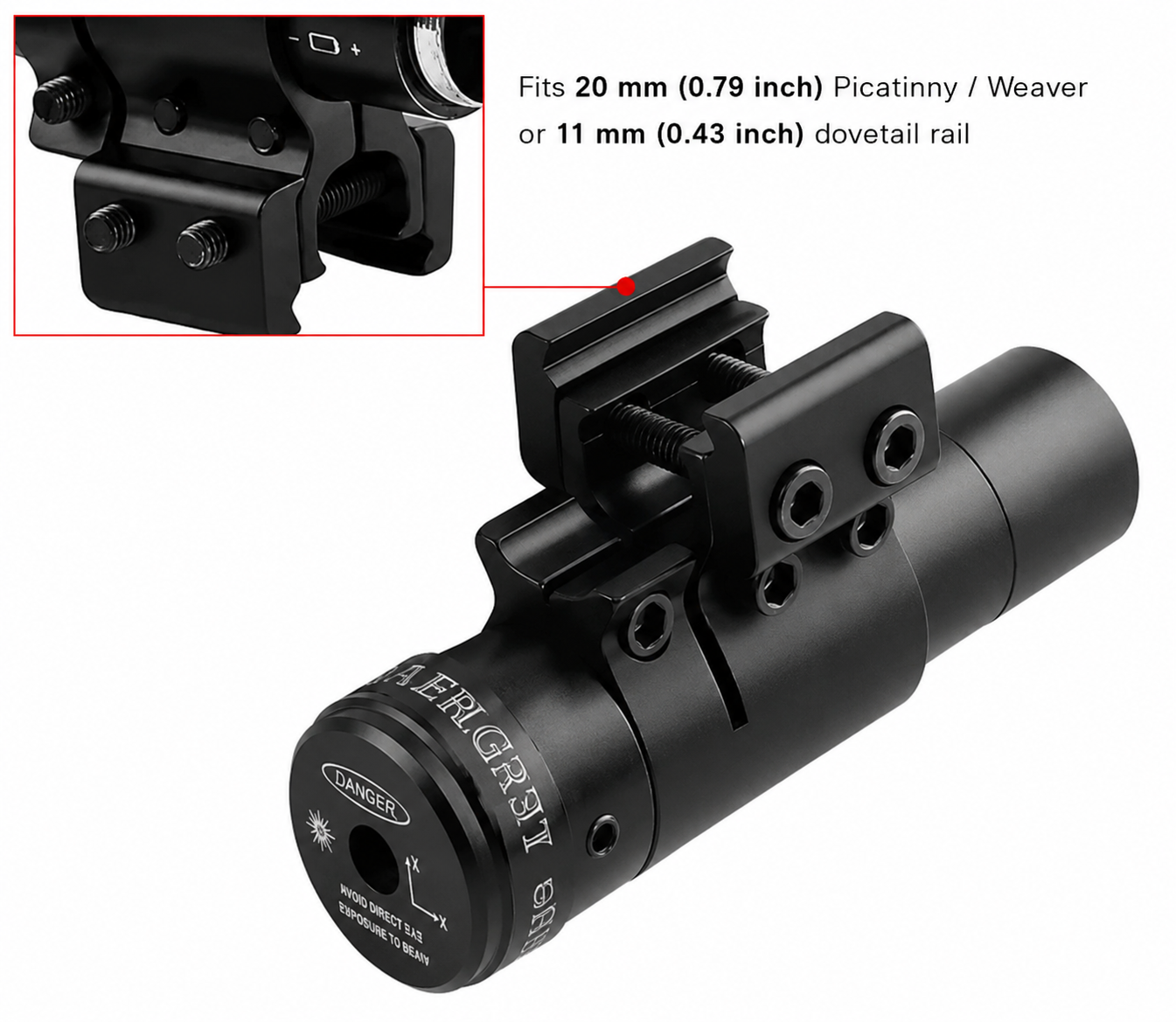 Laserzielgerät TargetBeam Red Dot Laser Sight