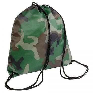 Camouflage-Rucksack, Beutel