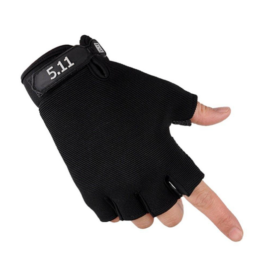 Taktische fingerlose Handschuhe ohne Protektoren