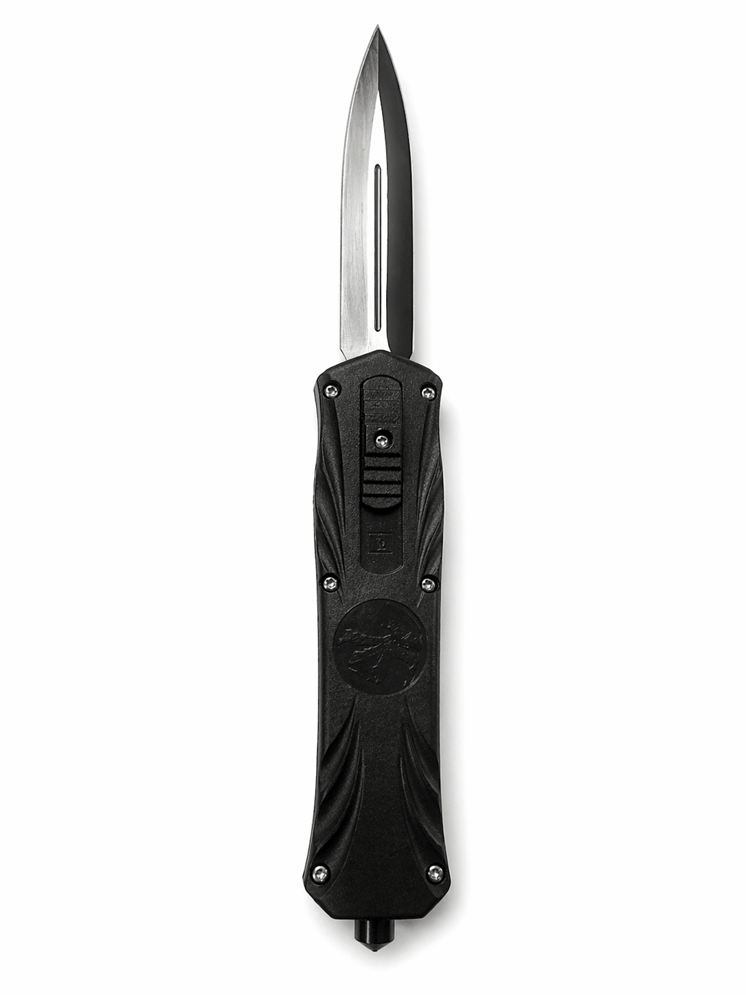 Automatisches Messer Black Airsoft Venom OTF mit ausfahrbarer Klinge