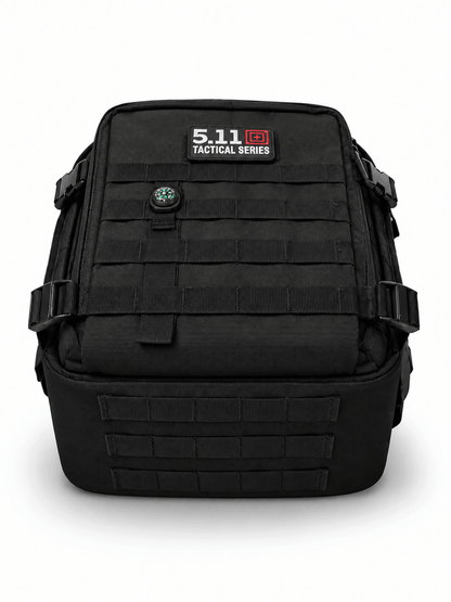 Taktischer Rucksack Black Airsoft 360 MOLLE 45L