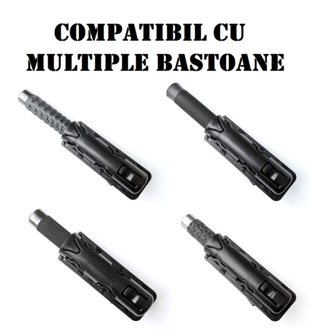 Polymerholster für Teleskopstock BlackAirsoft BASTHO - 360° drehbar