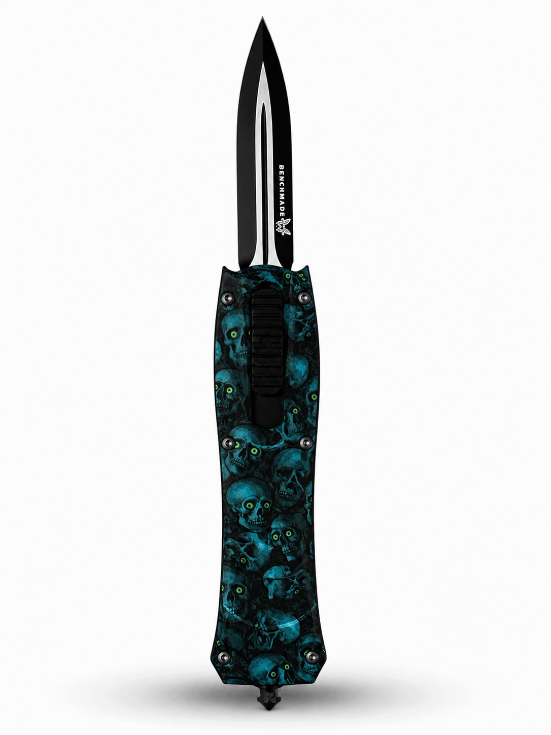 Automatikmesser Black Airsoft Inferno OTF mit ausfahrbarer Klinge