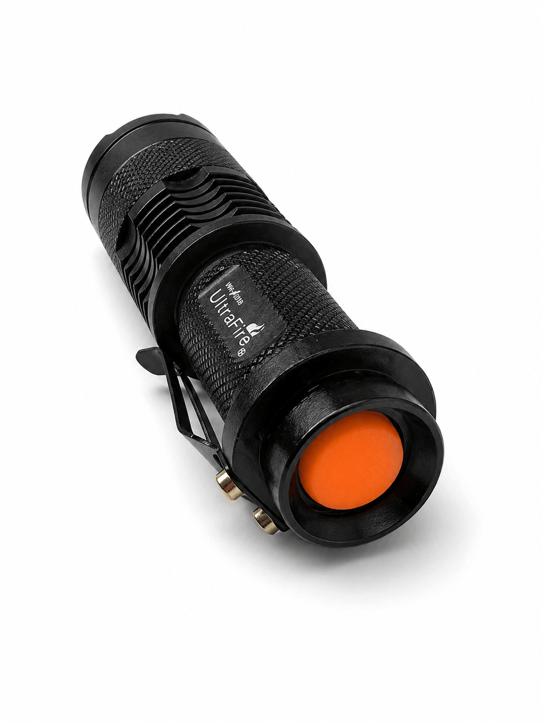 Mini-Taschenlampe Black Airsoft CREE mit wiederaufladbarem Akku und Ladegerät