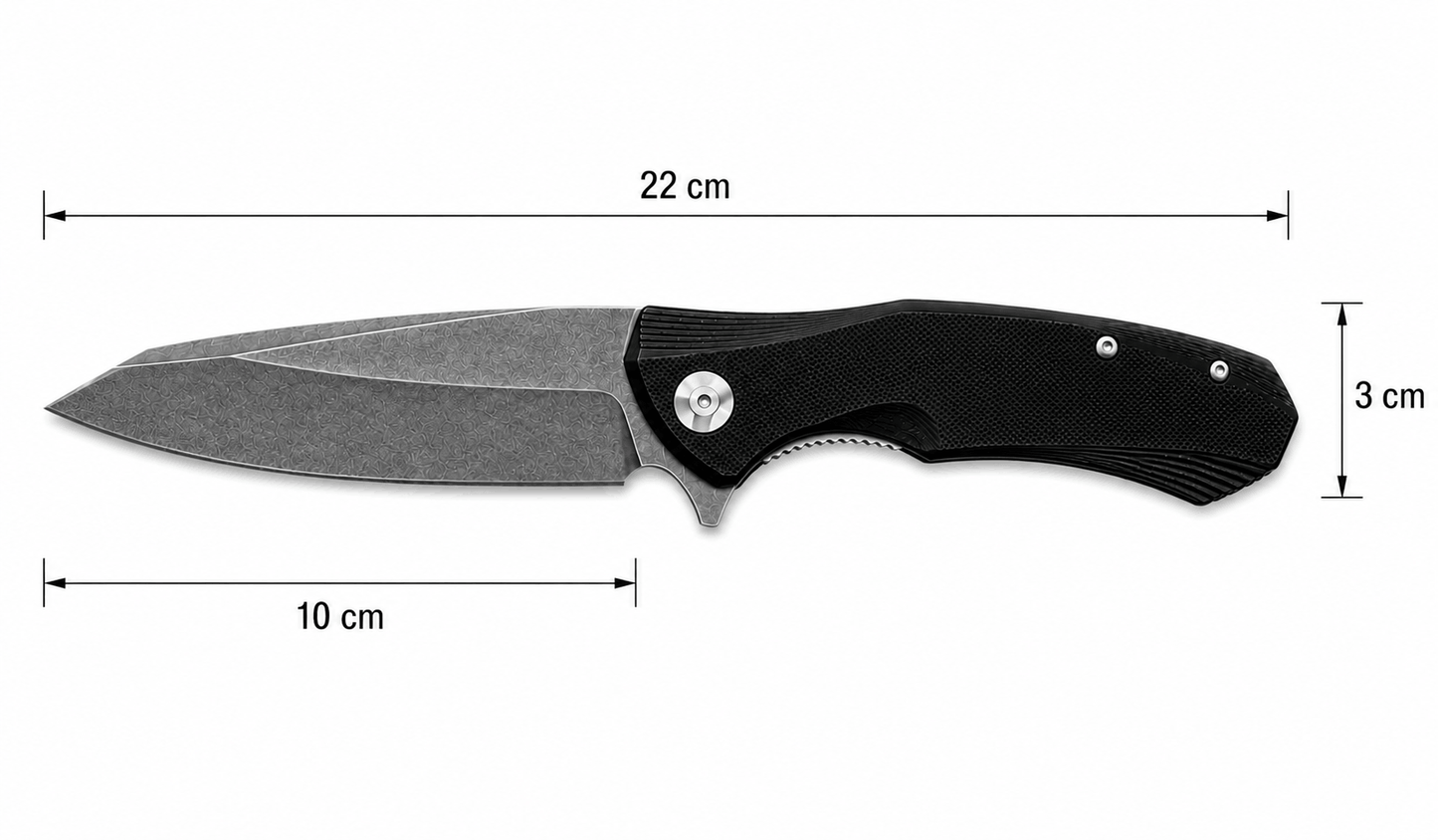 Klappmesser BlackAirsoft Dominator D2