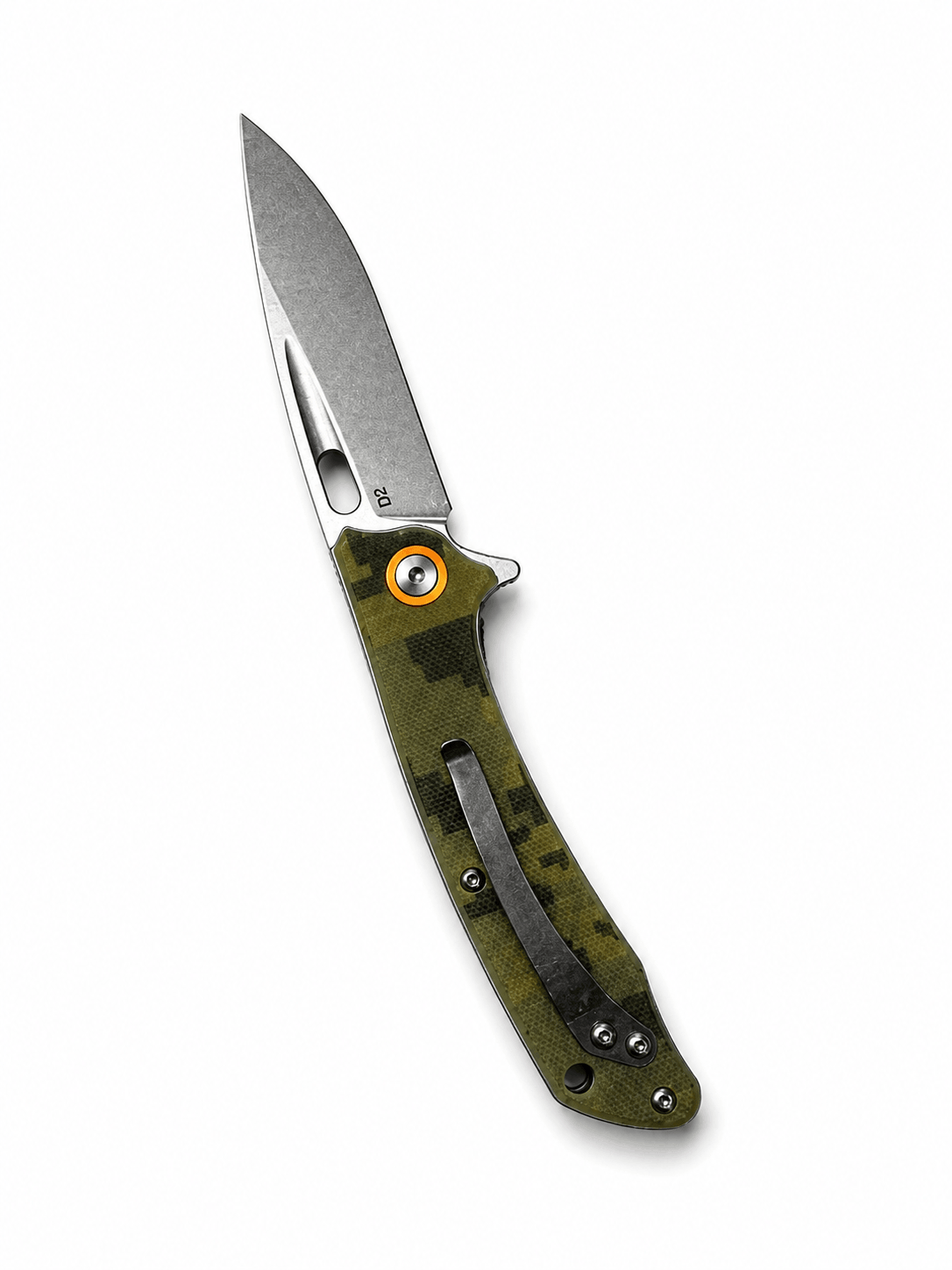 Klappmesser BlackAirsoft Ember Core D2 G10