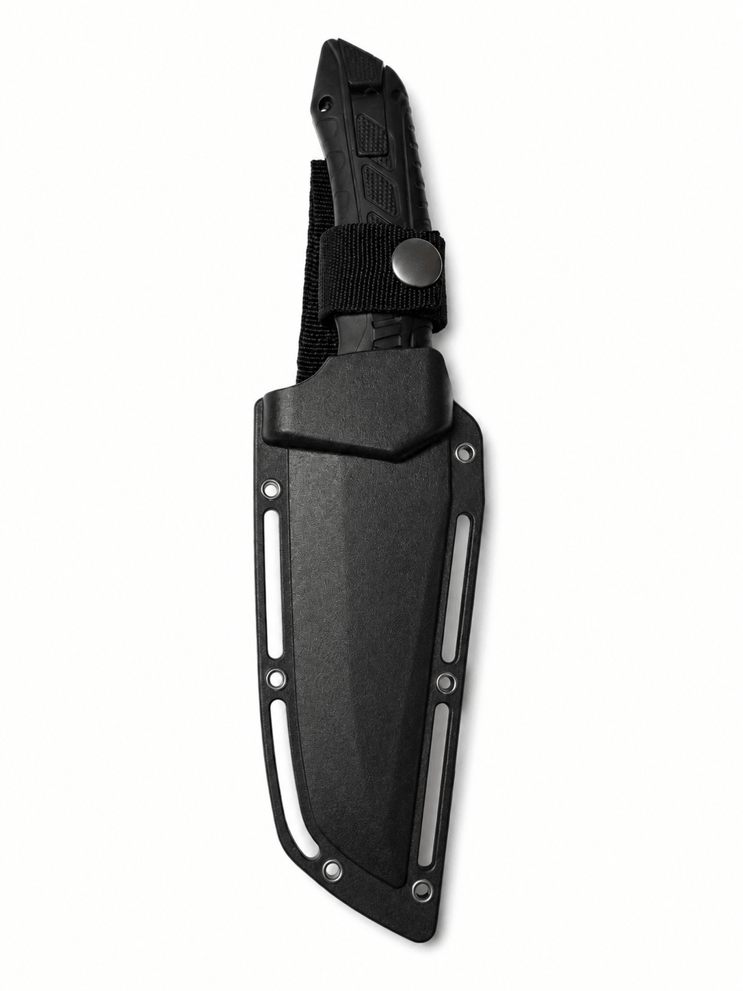 Messer mit Ferrocerium-Feuerstarter und Pfeife BlackAirsoft Survival