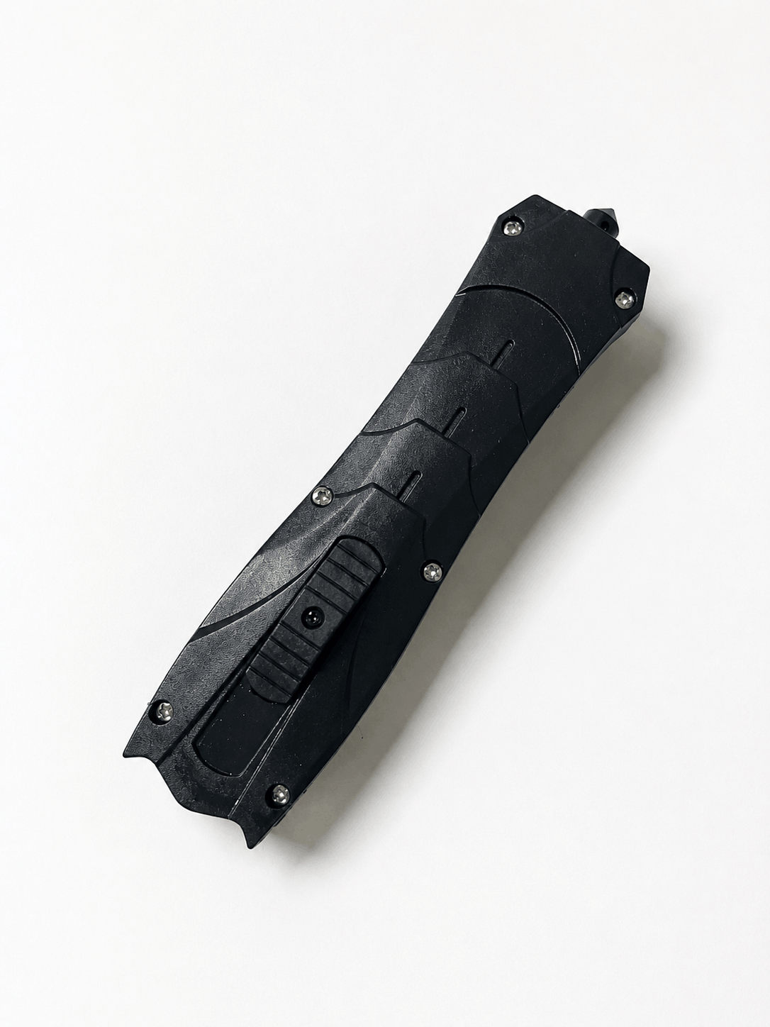 Automatikmesser Black Airsoft Inferno OTF mit ausfahrbarer Klinge