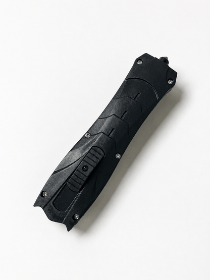 Automatikmesser Black Airsoft Inferno OTF mit ausfahrbarer Klinge