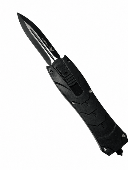Automatikmesser Black Airsoft Inferno OTF mit ausfahrbarer Klinge