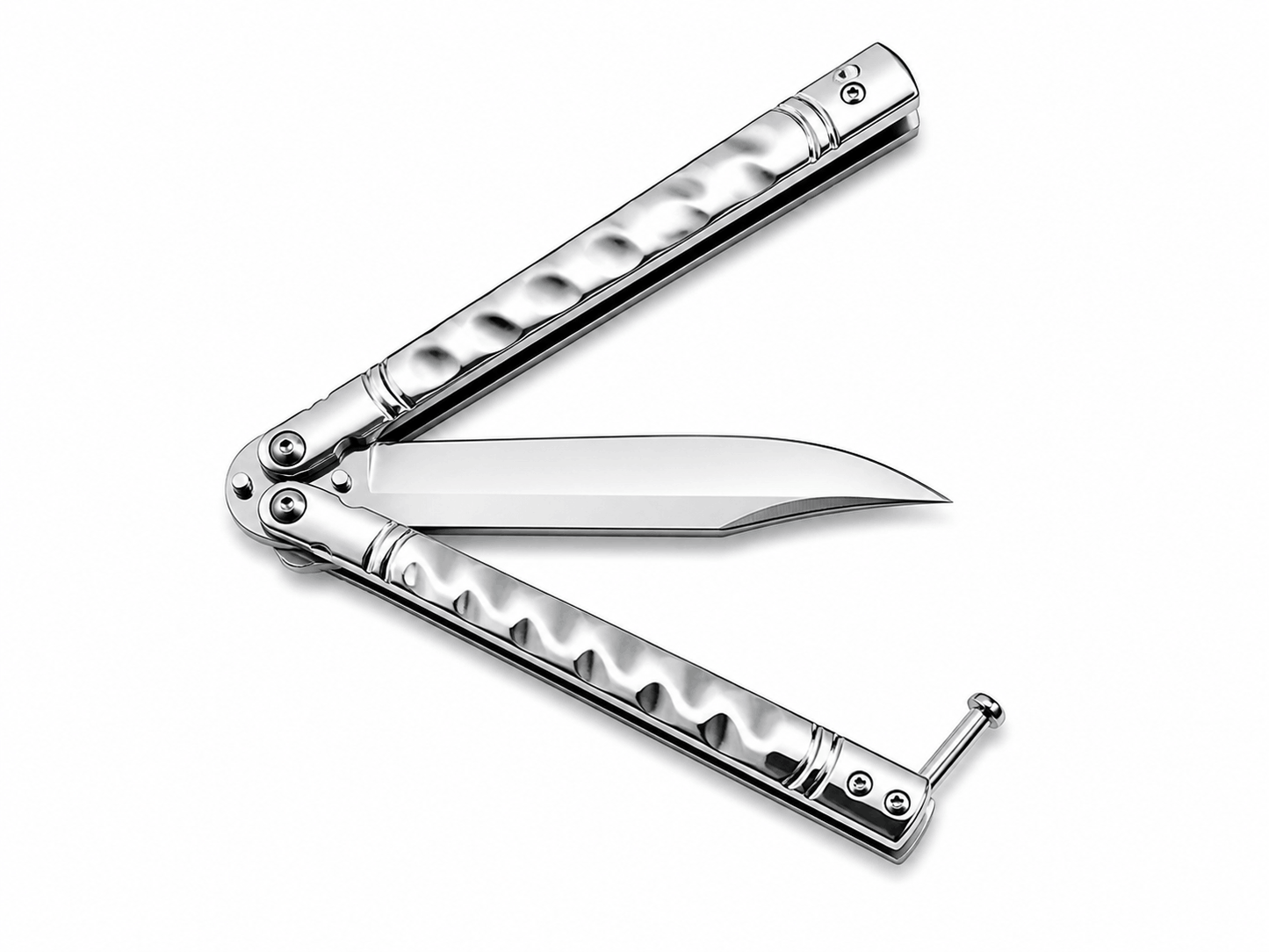 Klappmesser Butterfly Black Airsoft Phantom