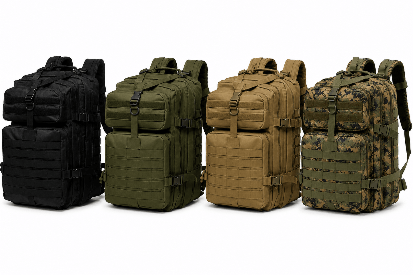 Taktischer Rucksack 45L BlackAirsoft Ranger 900D