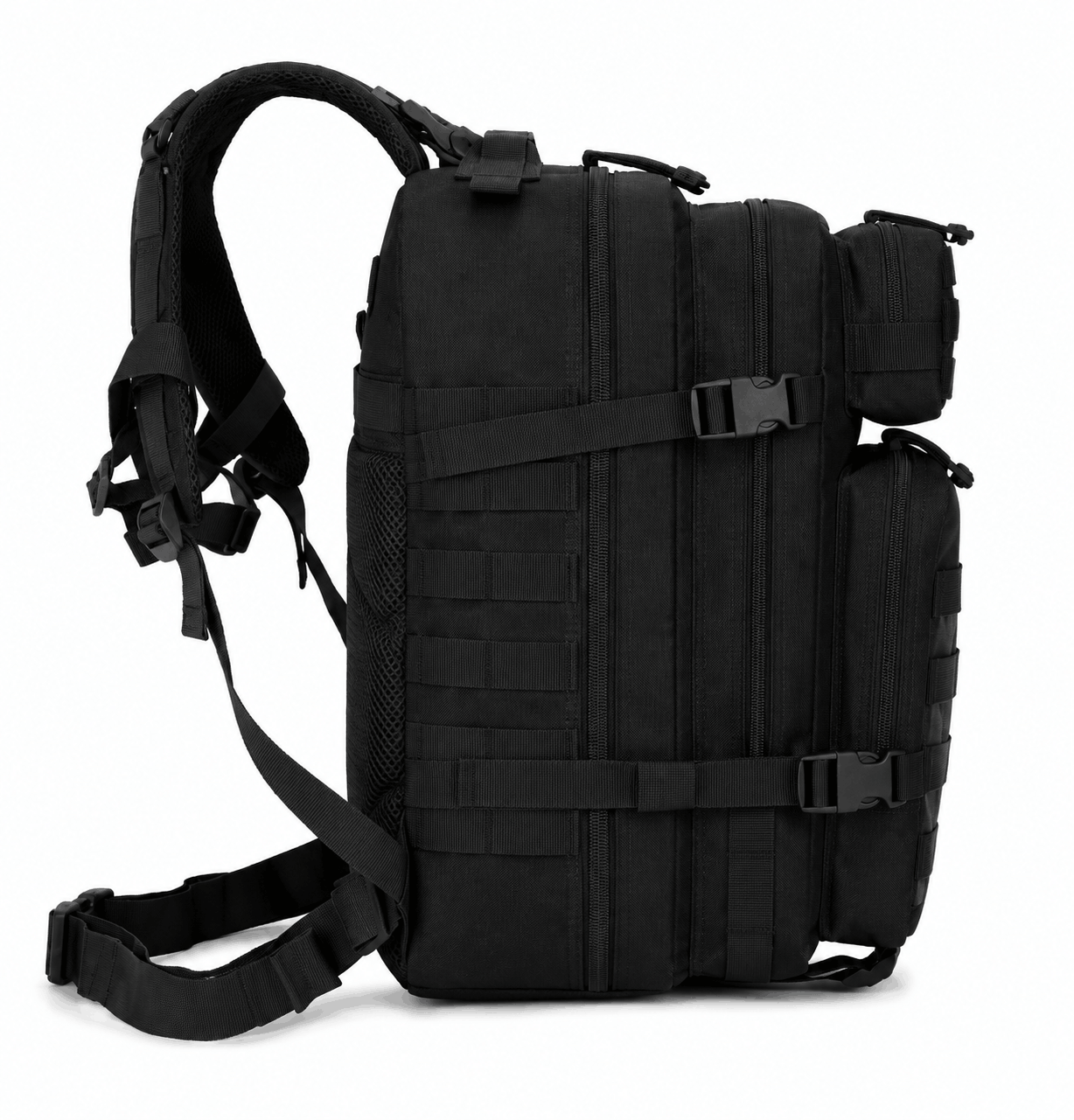 Taktischer Rucksack Black Airsoft Tactical Backpack 35L 600D