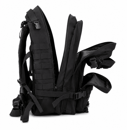 Taktischer Rucksack Black Airsoft Tactical Backpack 35L 600D