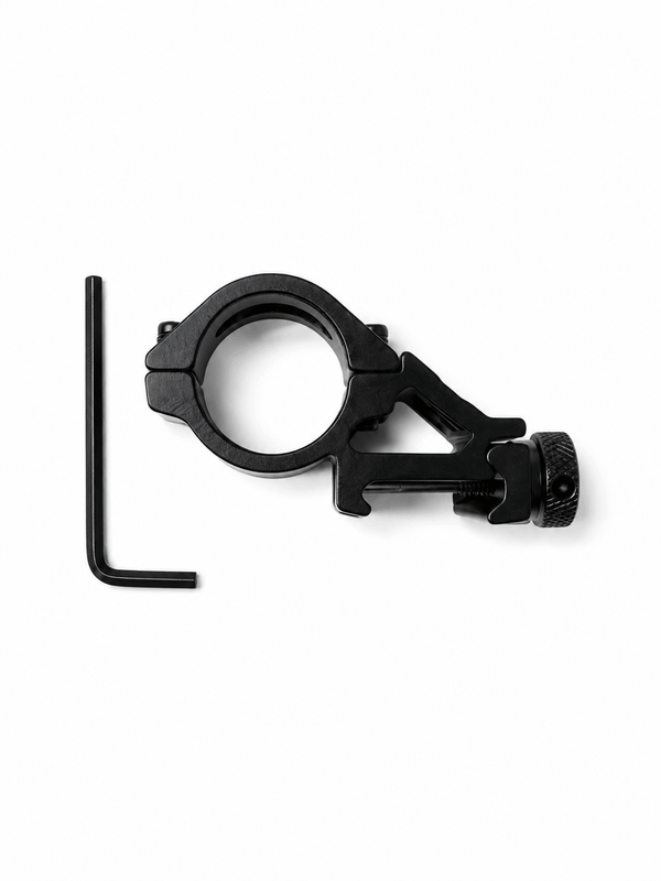 Montage für Taschenlampe Black Airsoft 25mm Picatinny
