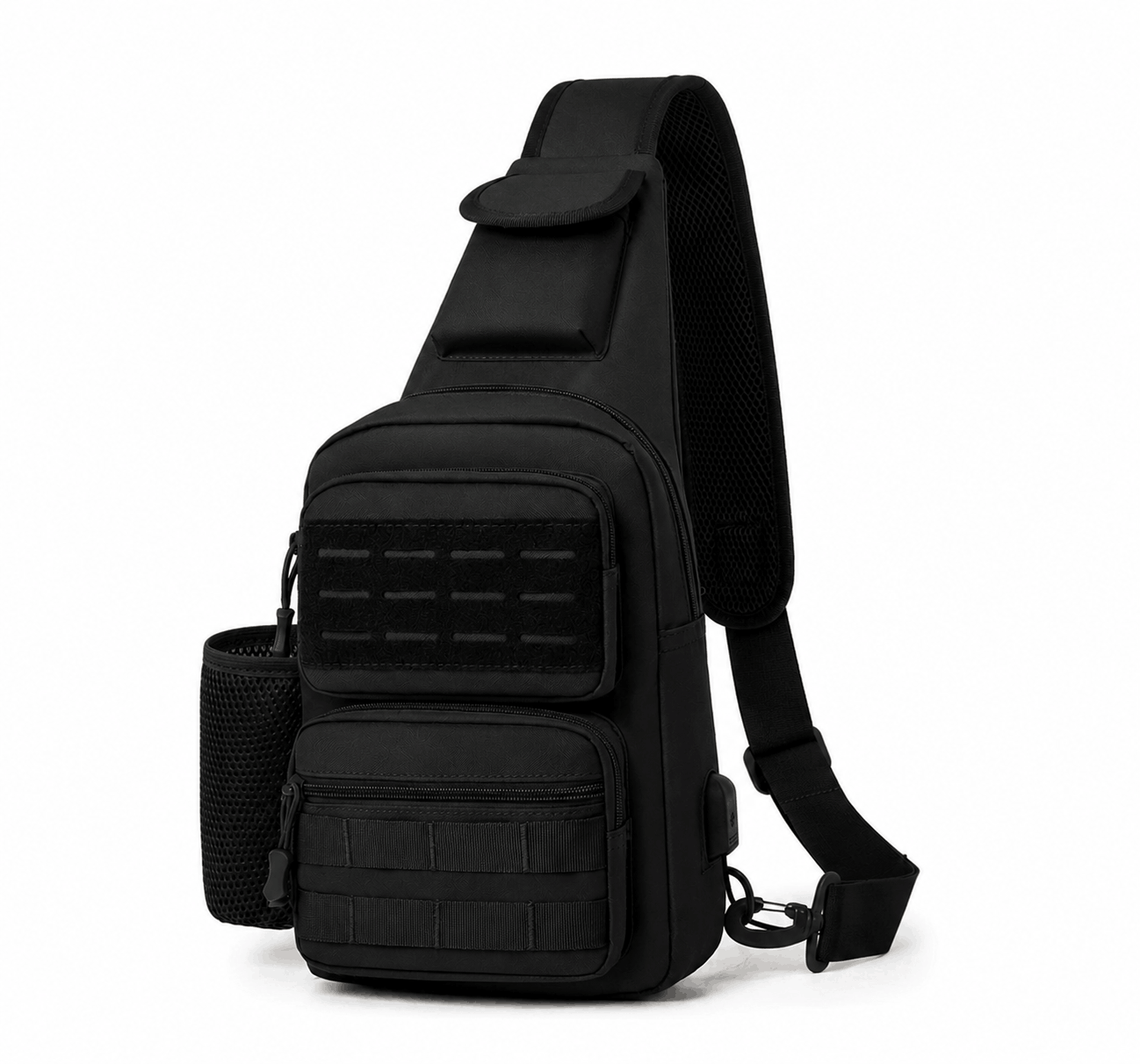 Taktische Crossbody-Tasche Black Airsoft Tactical Sling Bag
