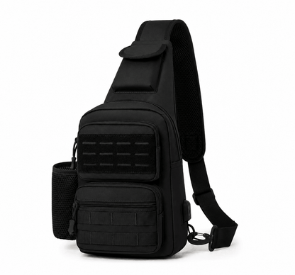 Taktische Crossbody-Tasche Black Airsoft Tactical Sling Bag