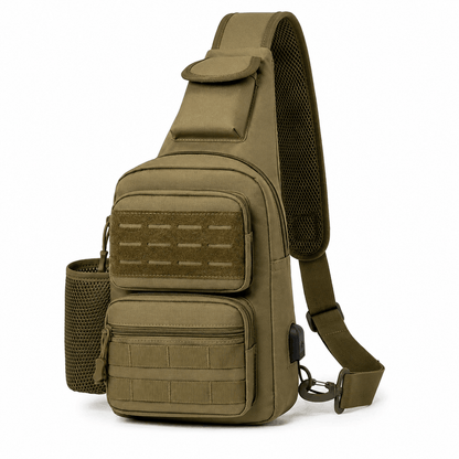 Taktische Crossbody-Tasche Black Airsoft Tactical Sling Bag