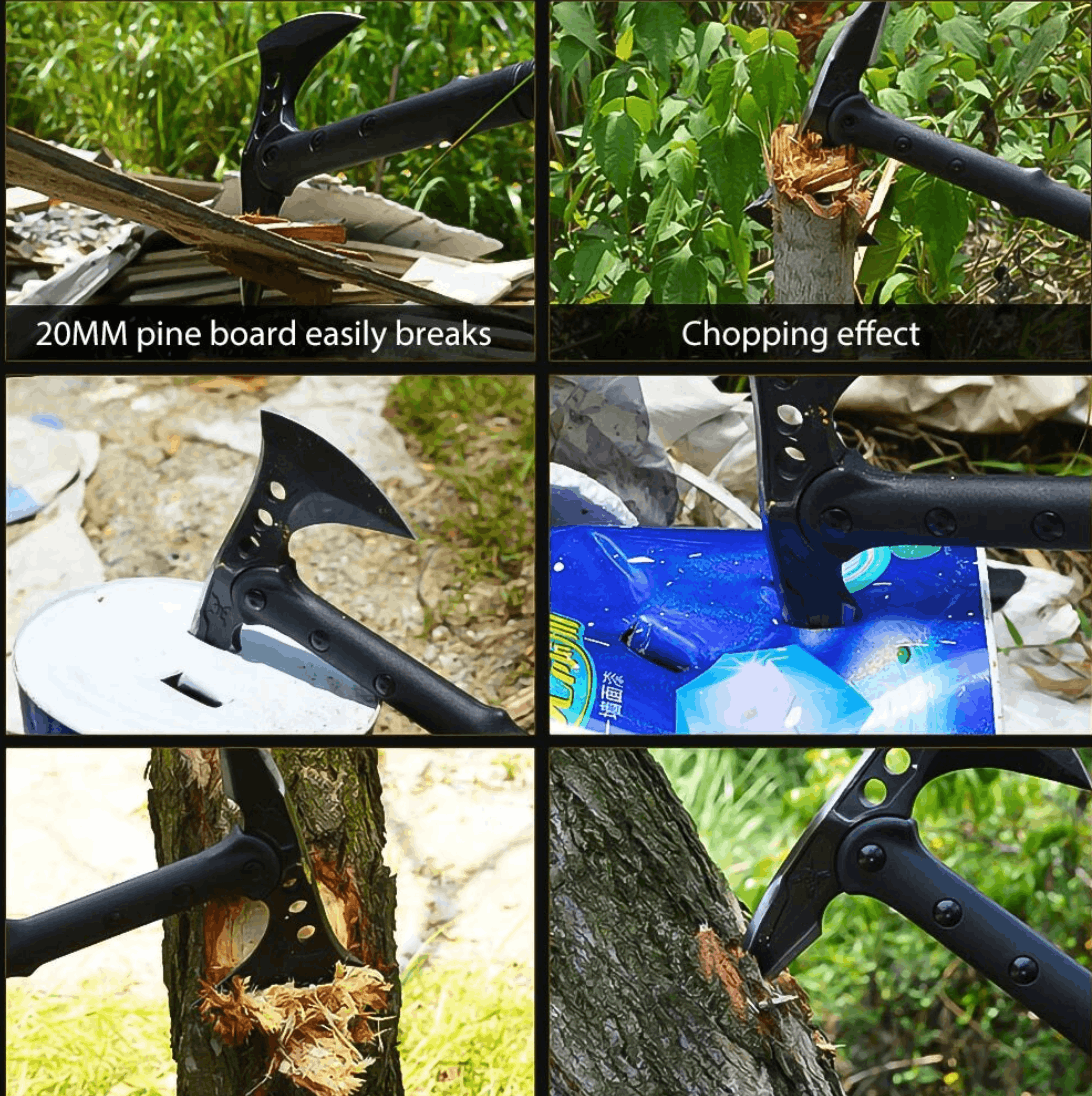 Taktische Camping-Axt Spear Point Axe 15 Inch mit Tasche