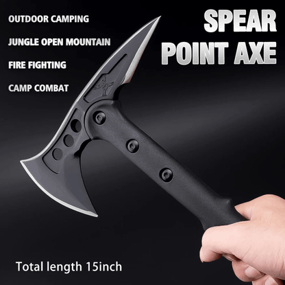Taktische Camping-Axt Spear Point Axe 15 Inch mit Tasche