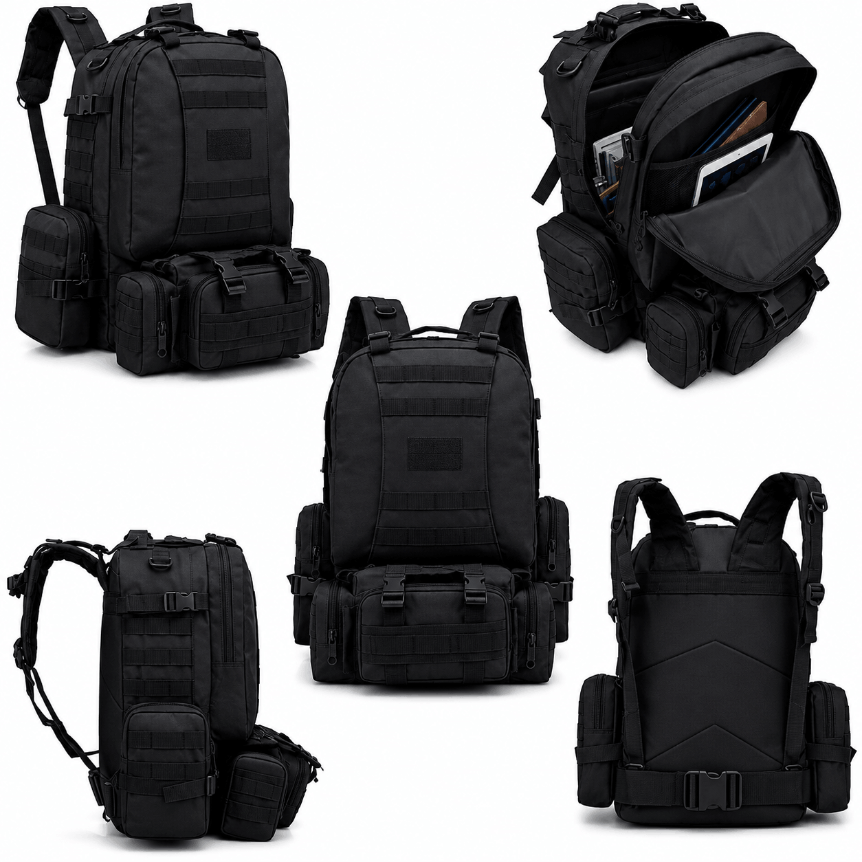 Taktischer Rucksack BlackAirsoft TRAVELER 50L