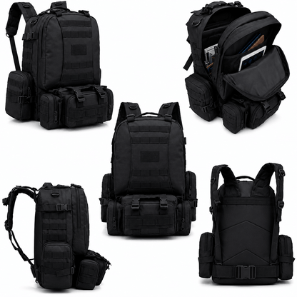 Taktischer Rucksack BlackAirsoft TRAVELER 50L