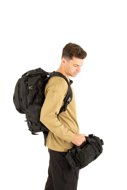 Taktischer Rucksack BlackAirsoft TRAVELER 50L