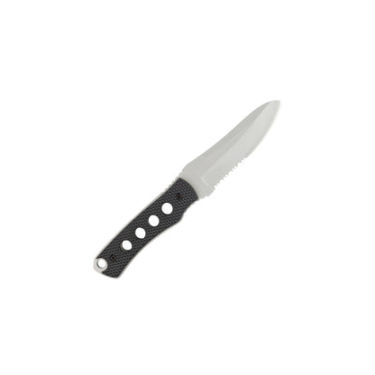Taktisches Messer WOLF Black Airsoft für den Hals mit Scheide