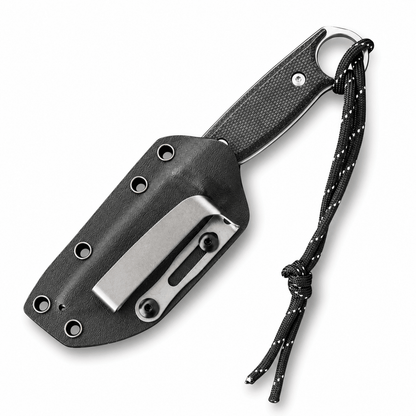 Kompaktes taktisches Messer BlackAirsoft HUNTER MINI D2 mit KYDEX-Scheide und G10 Griff