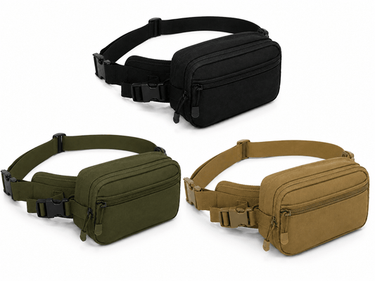 Taktische Gürteltasche BlackAirsoft Surprise mit Fach für verdecktes Tragen einer Pistole (CCW)