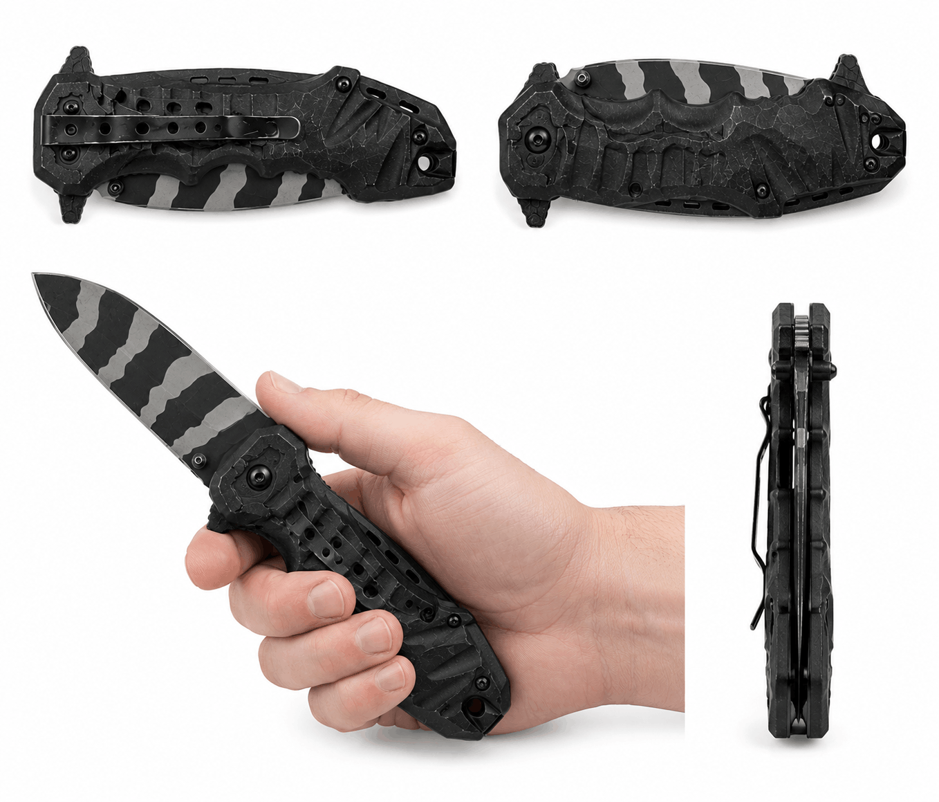 Klappmesser Browning Black Zebra