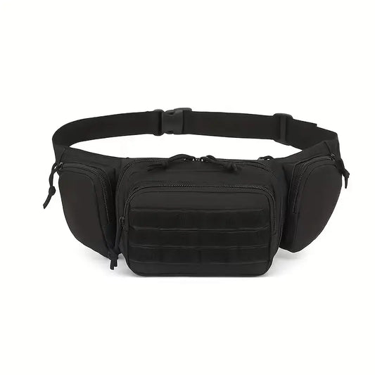 Taktische Gürteltasche mit MOLLE-System und Fach für Pistole 600D