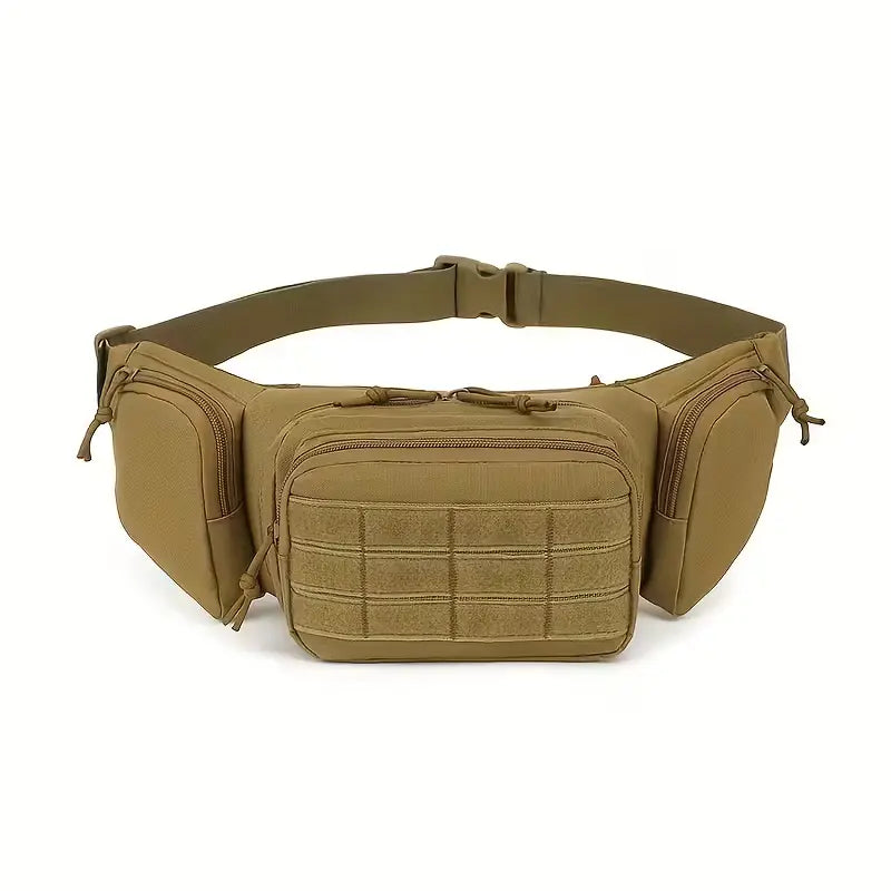 Taktische Gürteltasche mit MOLLE-System und Fach für Pistole 600D