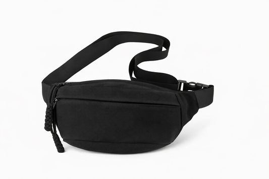 Gürteltasche mit diskretem Reißverschluss EDC – minimalistische Everyday-Carry-Tasche