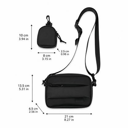 Umhängetasche BlackAirsoft Duo Pack