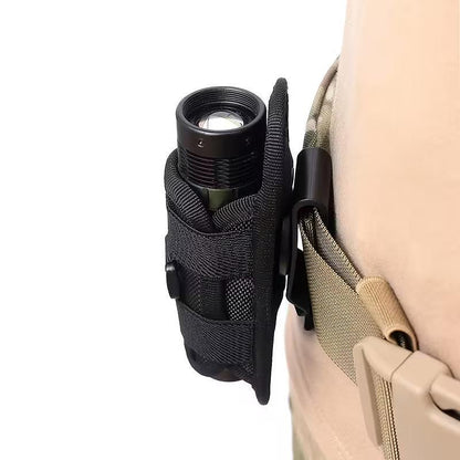 Taktischer Holster für Taschenlampe, 360 Grad drehbar