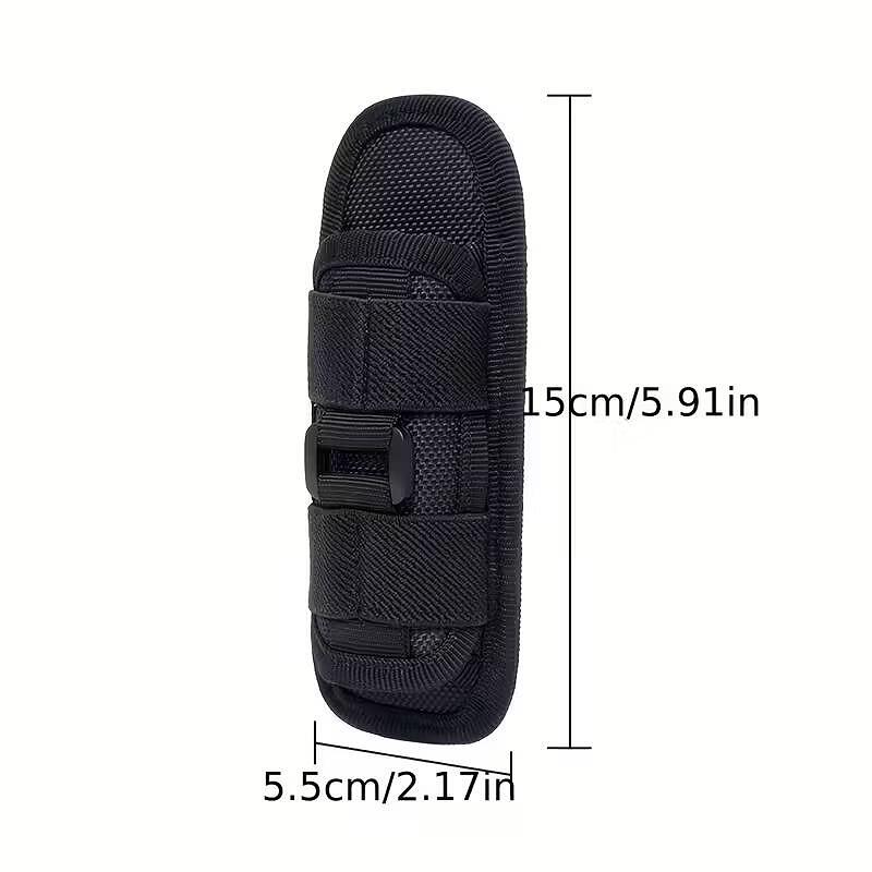 Taktischer Holster für Taschenlampe, 360 Grad drehbar