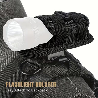 Taktischer Holster für Taschenlampe, 360 Grad drehbar