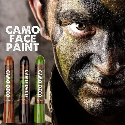Camouflage-Gesichtscreme – 3 Sticks für taktische Tarnung