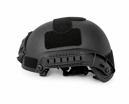 Airsoft-Helm MICH High-Cut mit NVG-Halterung und Schienen