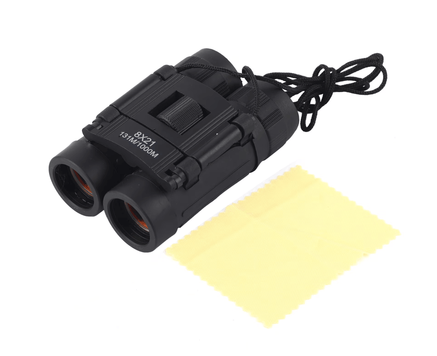 Kompaktes Fernglas 8x21 mit 131M/1000M