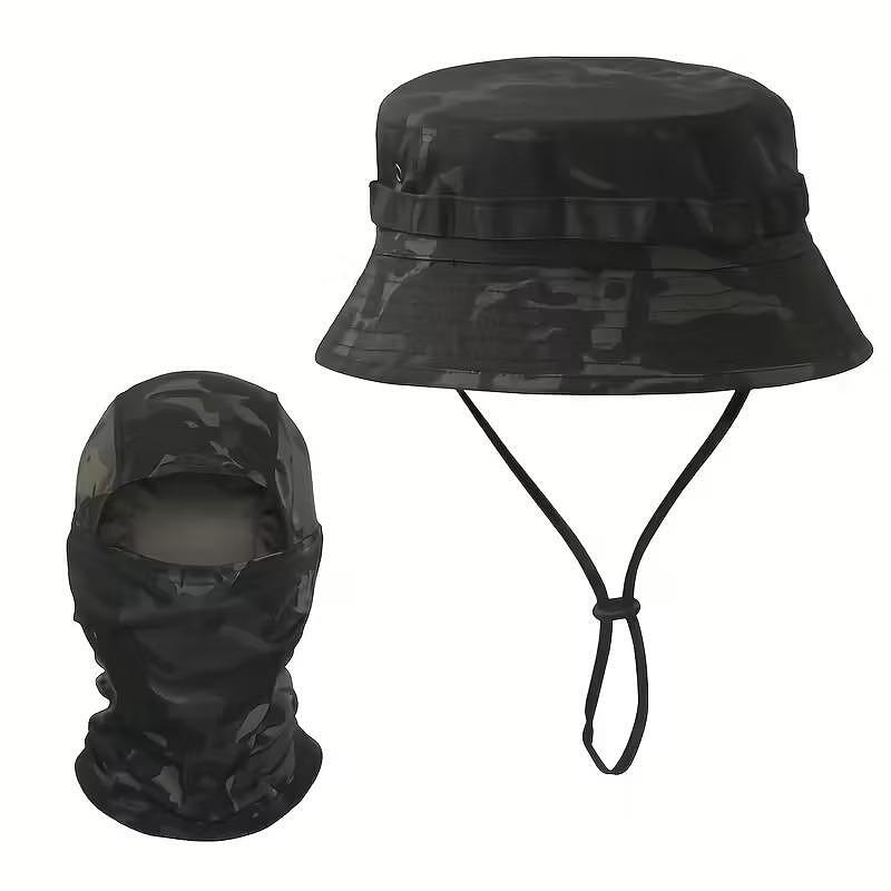 Set aus taktischer Mütze mit Balaklava