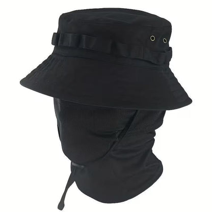 Set aus taktischer Mütze mit Balaklava