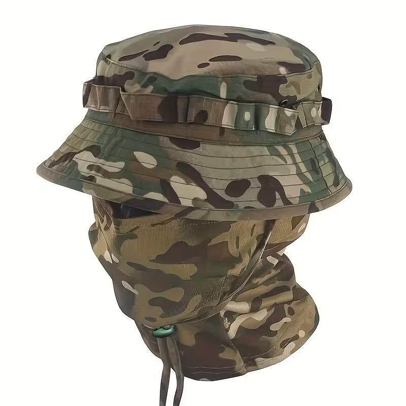 Set aus taktischer Mütze mit Balaklava