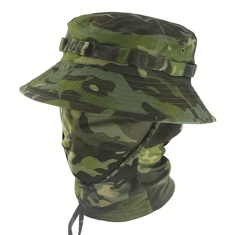 Set aus taktischer Mütze mit Balaklava
