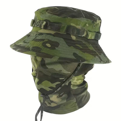 Set aus taktischer Mütze mit Balaklava