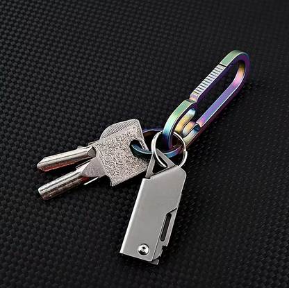 Mini-Klappmesser für Schlüsselanhänger – kompaktes EDC-Werkzeug